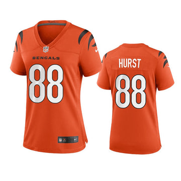 Hayden Hurst Cincinnati Bengals orange Game jersey