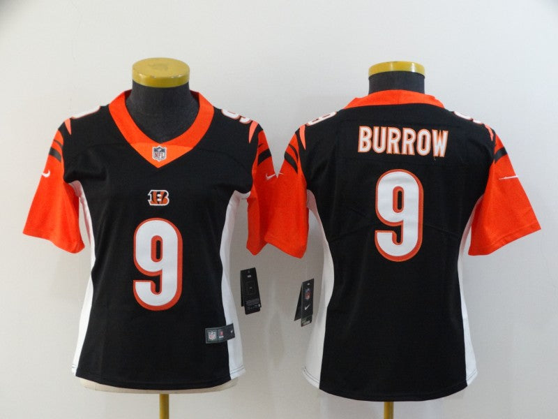 Joe Burrow Cincinnati Bengals black jersey
