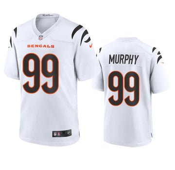 Myles Murphy Cincinnati Bengals white Game jersey