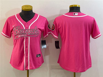 Custom Cincinnati Bengals pink jersey