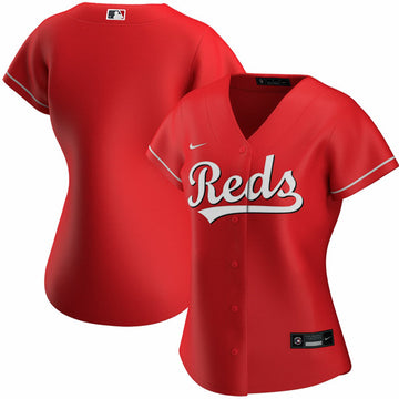 Custom Cincinnati Reds red jersey