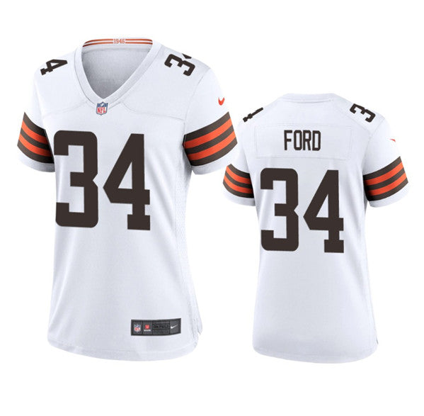 Jerome Ford Cleveland Browns white jersey