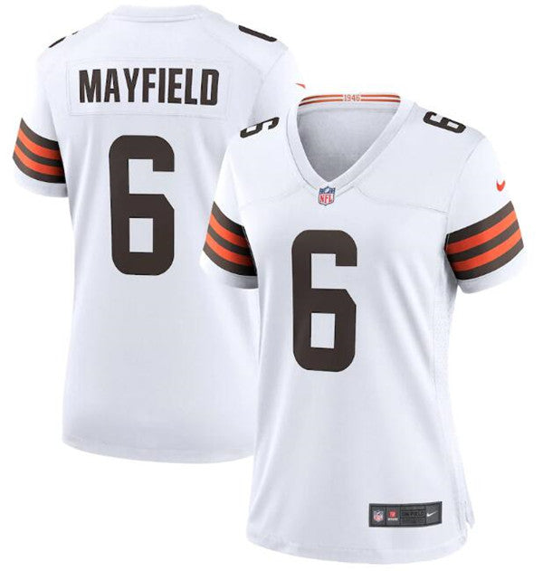 Baker Mayfield Cleveland Browns white jersey
