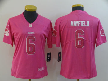 Baker Mayfield Cleveland Browns pink jersey