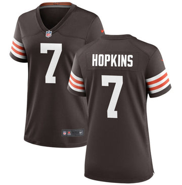Dustin Hopkins Cleveland Browns brown jersey