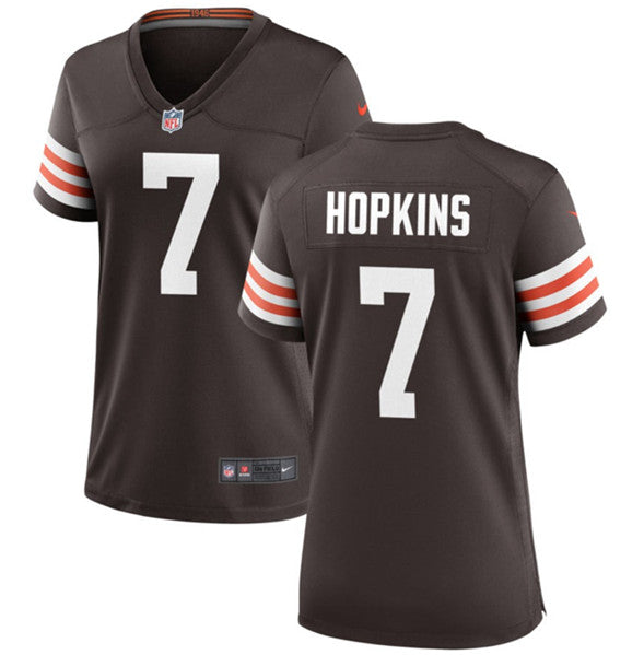 Dustin Hopkins Cleveland Browns brown jersey