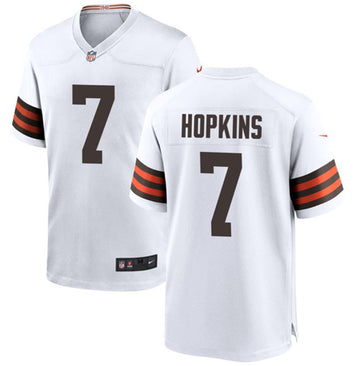 Dustin Hopkins Cleveland Browns white jersey