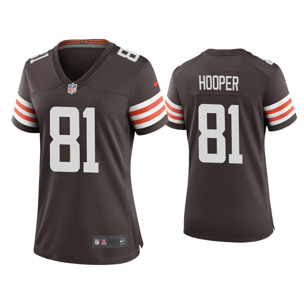 Austin Hooper Cleveland Browns brown jersey
