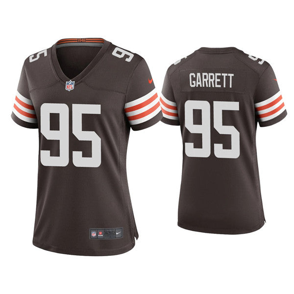 Myles Garrett Cleveland Browns brown jersey