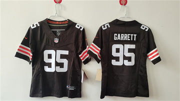 Myles Garrett Cleveland Browns brown FUSE jersey