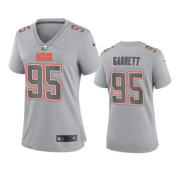 Myles Garrett Cleveland Browns gray Game jersey