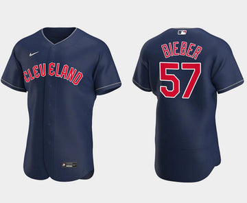 Shane Bieber Baseball Cleveland Guardians jersey