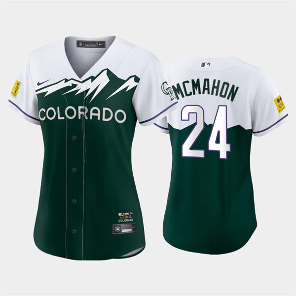 Ryan McMahon Colorado Rockies green City Connect jersey