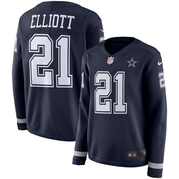 Ezkiel Elliott Dallas Cowboys navy jersey