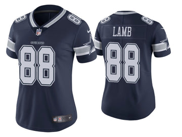 CeeDee Lamb Dallas Cowboys navy jersey