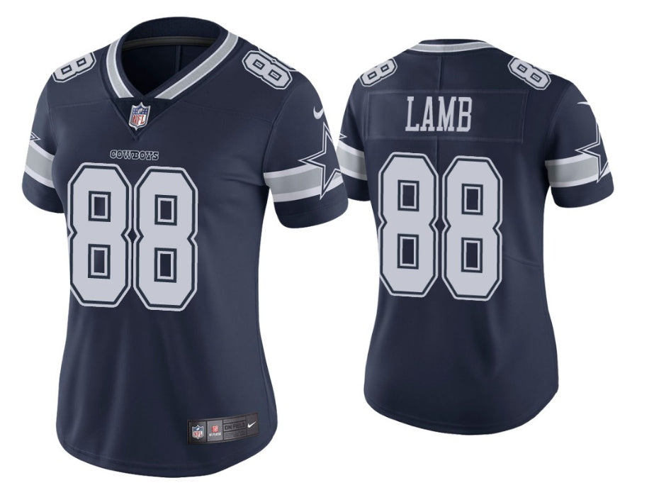 CeeDee Lamb Dallas Cowboys navy jersey