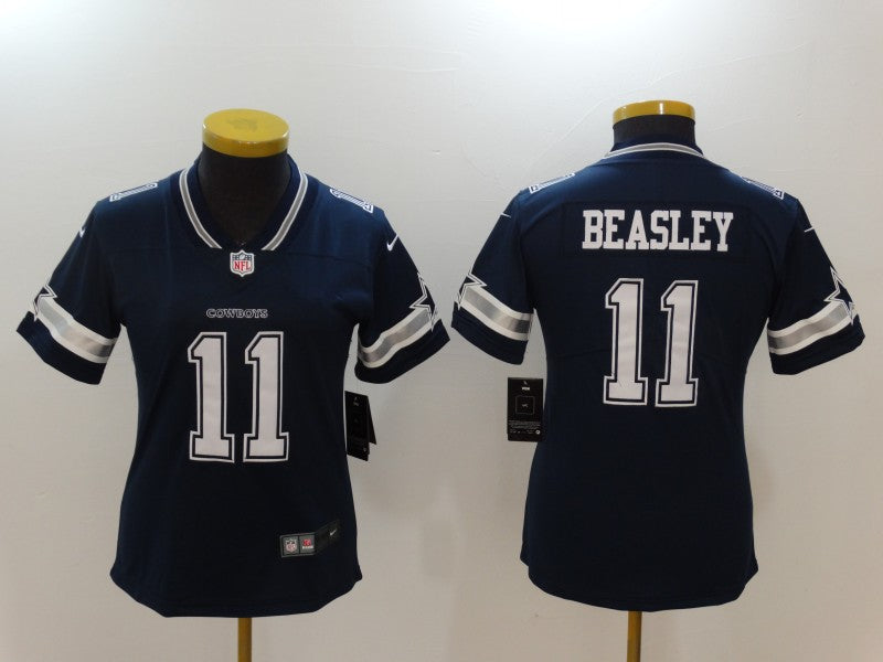 Cole Beasley Dallas Cowboys navy jersey