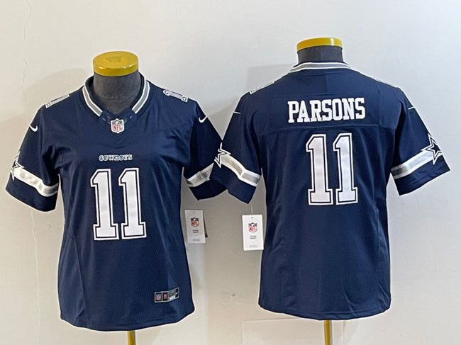 Micah Parsons Dallas Cowboys navy FUSE jersey