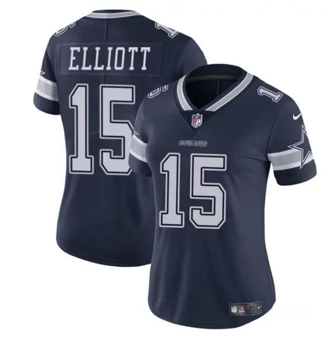 Ezekiel Elliott Dallas Cowboys navy jersey