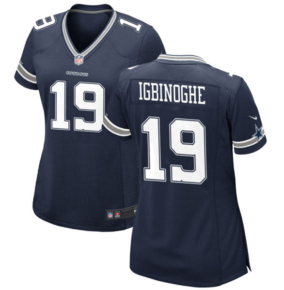 Noah Igbinoghene Dallas Cowboys navy jersey