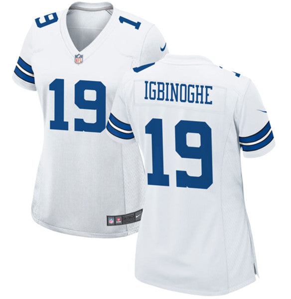 Noah Igbinoghene Dallas Cowboys white jersey