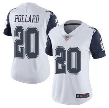Tony Pollard Dallas Cowboys white jersey