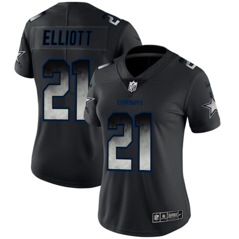 Ezekiel Elliott Dallas Cowboys black Fashion jersey