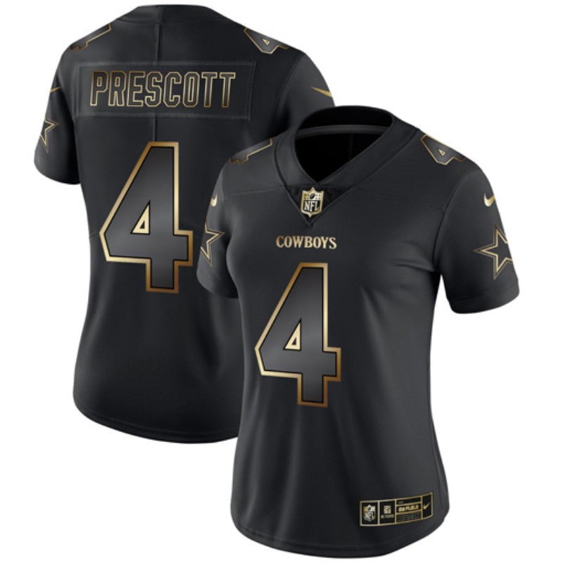 Dak Prescott Dallas Cowboys black jersey