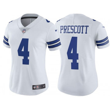 Dak Prescott Dallas Cowboys white jersey
