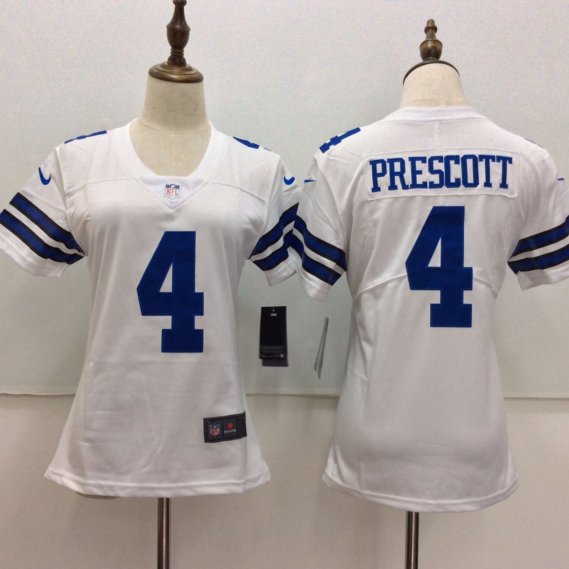 Dak Prescott Dallas Cowboys white jersey
