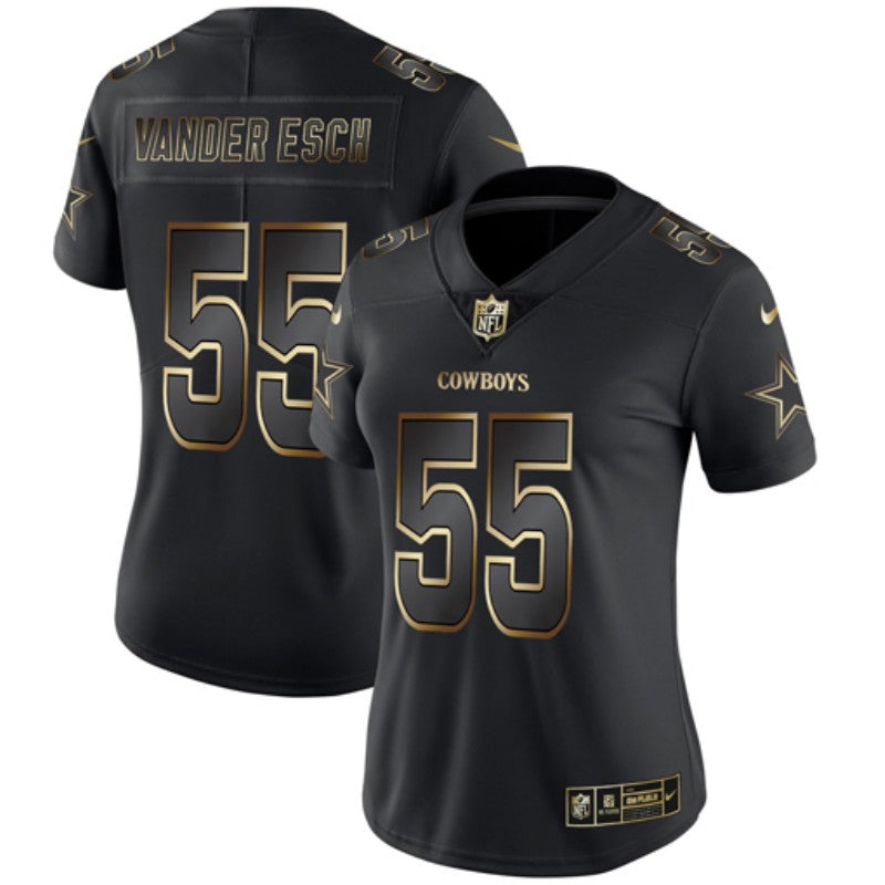 Leighton Vander Esch Dallas Cowboys black jersey