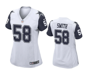 Mazi Smith Dallas Cowboys white Game jersey