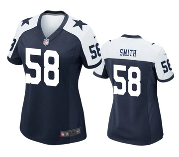 Mazi Smith Dallas Cowboys white Game jersey