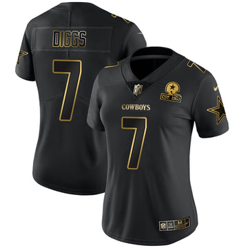 Trevon Diggs Dallas Cowboys black jersey