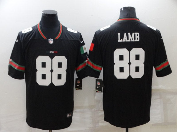 CeeDee Lamb Dallas Cowboys black jersey
