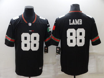 CeeDee Lamb Dallas Cowboys black jersey