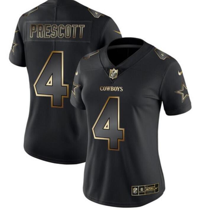 Custom Dallas Cowboys black jersey