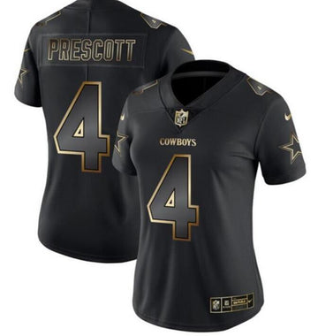 Custom Dallas Cowboys black jersey