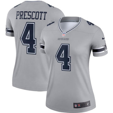 Custom Dallas Cowboys gray jersey