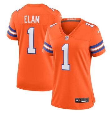 Jason Elam Denver Broncos orange Throwback jersey
