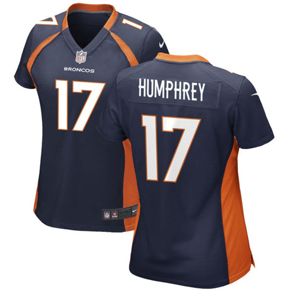 Lil'Jordan Humphrey Denver Broncos navy jersey