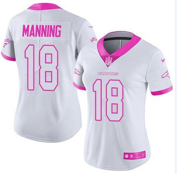Peyton Manning Denver Broncos white jersey