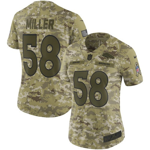 Von Miller Denver Broncos camo Salute To Service jersey