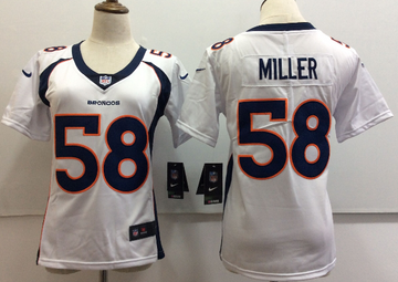 Von Miller Denver Broncos white jersey