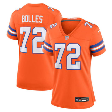 Garrett Bolles Denver Broncos orange Throwback jersey