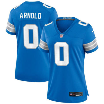 Terrion Arnold Detroit Lions blue jersey