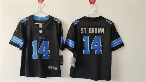 Amon-Ra St Detroit Lions brown jersey