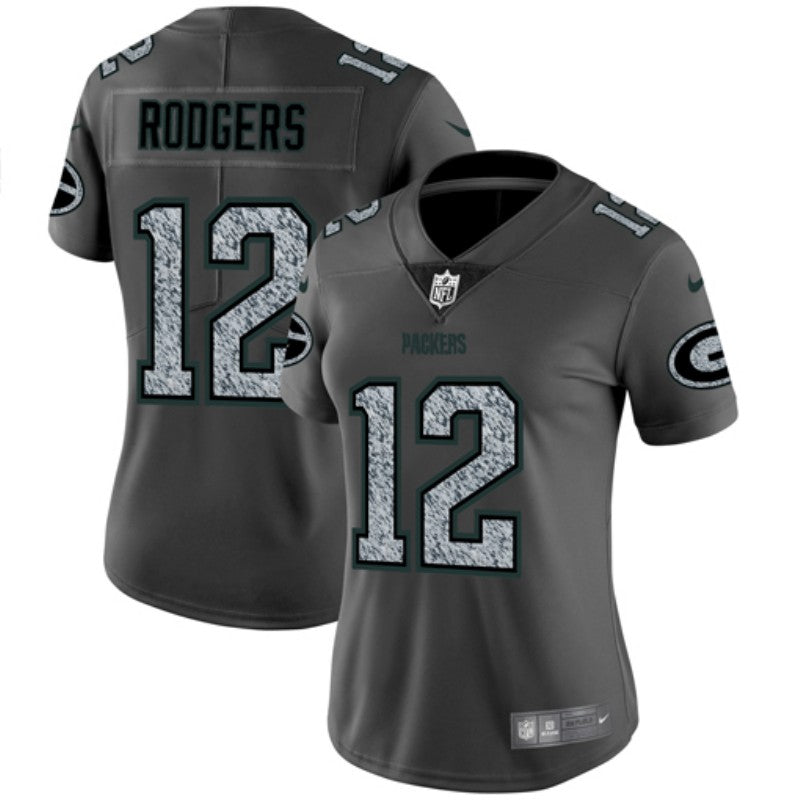Aaron Rodgers Green Bay Packers green Fashion Static jersey