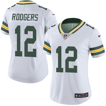 Rodgers Green Bay Packers green jersey