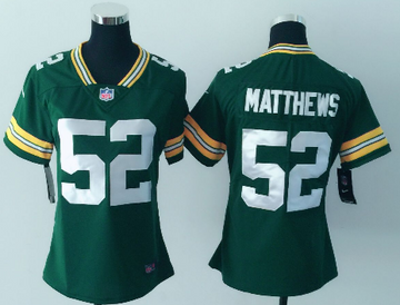 Clay Matthews Green Bay Packers green jersey